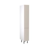 Kitchen Kit Value Slab Matt Light Grey 300 Tall Unit with Pull-Out - FKKM1253