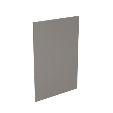 Click Here To Enlarge This Photo Of Kitchen Kit Flatpack Shaker Ultra Matt Dust Grey 600 Panel Base End - FKKH0828