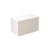Kitchen Kit Value Slab Matt Light Grey 600 Wall Unit Bridge - FKKM1219