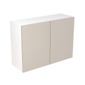 Kitchen Kit Value Slab Matt Light Grey 1000 Wall Unit - FKKM1215