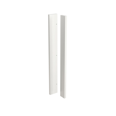 Click Here To Enlarge This Photo Of Kitchen Kit Flatpack Shaker Ultra Matt White 720mm Corner Post - FKKH0554