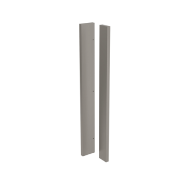 Click Here To Enlarge This Photo Of Kitchen Kit Flatpack Shaker Ultra Matt Dust Grey 720mm Corner Post - FKKH0854