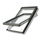 FAKRO FTW-V P2 02 55x98 White Acrylic Centre Pivot Roof Window