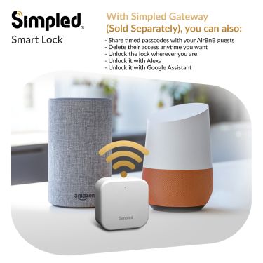 Click Here To Enlarge This Photo Of Simpled Slim Series Smart Lock Silver SFS