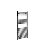 Stylish and Efficient Straight Chrome Towel Rail - 1200 x 500mm
