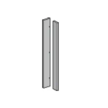 Click Here To Enlarge This Photo Of Kitchen Kit Flatpack Slab Ultra Matt Sage Green 720mm Corner Post - FKKF1154