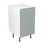 Kitchen Kit Flatpack Slab Ultra Matt Sage Green 450 Base Unit - FKKF1139