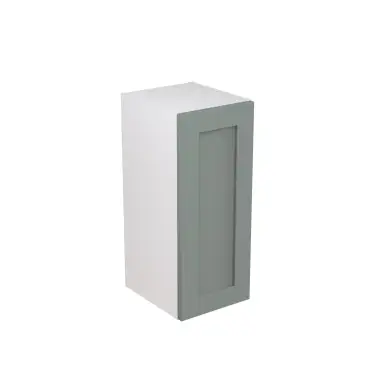 Click Here To Enlarge This Photo Of Kitchen Kit Flatpack Shaker Ultra Matt Sage Green 300 Wall Unit - FKKH1111