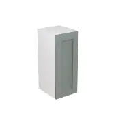 Kitchen Kit Flatpack Shaker Ultra Matt Sage Green 300 Wall Unit - FKKH1111