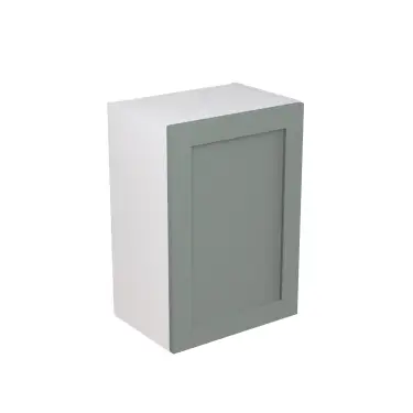 Click Here To Enlarge This Photo Of Kitchen Kit Flatpack Shaker Ultra Matt Sage Green 500 Wall Unit - FKKH1113