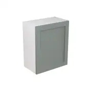 Kitchen Kit Flatpack Shaker Ultra Matt Sage Green 600 Wall Unit - FKKH1114