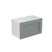 Kitchen Kit Flatpack Shaker Ultra Matt Sage Green 600 Wall Unit Bridge - FKKH1119