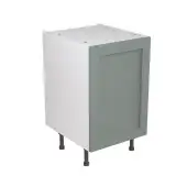 Kitchen Kit Flatpack Shaker Ultra Matt Sage Green 500 Base Unit - FKKH1103