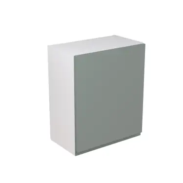 Click Here To Enlarge This Photo Of Kitchen Kit Flatpack J Pull Ultra Matt Sage Green 600 Wall Unit - FKKJ1114