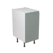 Kitchen Kit Flatpack J Pull Ultra Matt Sage Green 400 Base Unit - FKKJ1102