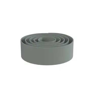 Click Here To Enlarge This Photo Of Kitchen Kit Flatpack J Pull Ultra Matt Sage Green 10m Edge Tape - FKKJ1125