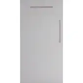 Firbeck Slab Style Kitchen Doors and Drawers in Super Matt Light Grey by BA Components