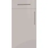 Firbeck Slab Style Kitchen Doors and Drawers in Super Gloss Cashmere by BA Components