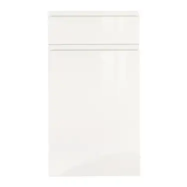 Click Here To Enlarge This Photo Of Jayline J Pull Style Handleless Kitchen Doors and Drawers in Super Gloss White by BA Components