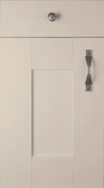 Click Here To Enlarge This Photo Of Wilton Shaker Style Kitchen Door and Drawer Fronts Oakgrain Finish in Cashmere