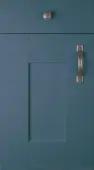 Wilton Shaker Style Kitchen Door and Drawer Fronts Oakgrain Finish in Azure Blue