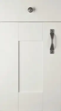 Click Here To Enlarge This Photo Of Wilton Shaker Style Kitchen Door and Drawer Fronts Oakgrain Finish in Grey