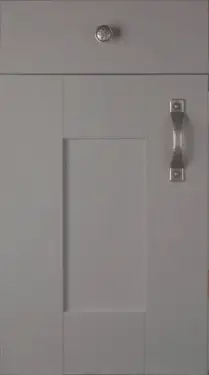 Click Here To Enlarge This Photo Of Wilton Shaker Style Kitchen Door and Drawer Fronts Oakgrain Finish in Dust Grey