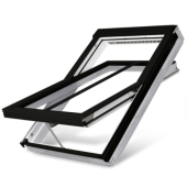 FAKRO White PVC Conservation Style Centre Pivot Roof Window PTP-V/C P2 07 78x140