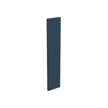Click Here To Enlarge This Photo Of Kitchen Kit Flatpack True Handleless Ultra Matt Indigo Blue 146 Filler Panel - FKKR1342