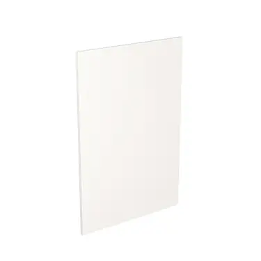Click Here To Enlarge This Photo Of Kitchen Kit Flatpack True Handleless Ultra Matt White 600 Base End Panel - FKKR0528