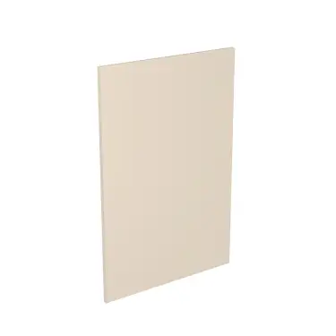 Click Here To Enlarge This Photo Of Kitchen Kit Flatpack True Handleless Ultra Matt Cashmere 600 Base End Panel - FKKR0628