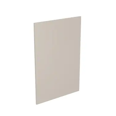 Click Here To Enlarge This Photo Of Kitchen Kit Flatpack True Handleless Ultra Matt Light Grey 600 Base End Panel - FKKR0728