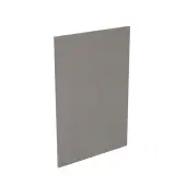 Kitchen Kit Flatpack True Handleless Ultra Matt Dust Grey 600 Base End Panel - FKKR0828