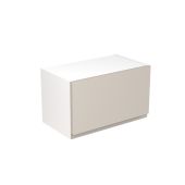 Kitchen Kit Flatpack J Pull Super Gloss Light Grey 600 Wall Unit Bridge - FKKJ0219
