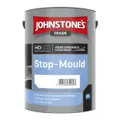 Johnstone's Trade Stop Mould Paint Brilliant White 5L - Matt Emulsion Paint