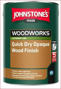 Click Here To Enlarge This Photo Of Johnstone&rsquo;s Trade Woodworks Quick Dry Opaque Wood Finish 5L