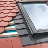 Fakro EPV 03 Plain Tile Flashing 66x98 Standard Depth Flashing Kit for Non-Interlocking Tile up to 16mm