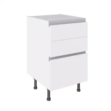 Click Here To Enlarge This Photo Of Kitchen Kit True Handleless Units Includes Soft Close Hinges and Adjustable Legs -