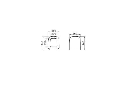 Click Here To Enlarge This Photo Of Vitra S20 Close Coupled WC Pan with Dual Flush Cistern and Soft Close Toilet Seat
