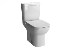 Vitra S20 Close Coupled WC Pan with Dual Flush Cistern and Soft Close Toilet Seat - Included Fixing Kit