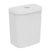 Ideal Standard Tempo Close Coupled Cistern 6/4L Dual Flush Push Button White - T427101