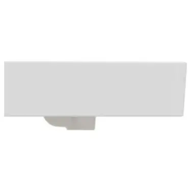 Click Here To Enlarge This Photo Of Ideal Standard Concept Wash Basin Cube 55 cm 1 Tap Hole White Overflow - E784201