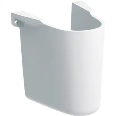 Click Here To Enlarge This Photo Of Geberit Selnova White Half Pedestal - 501.455.00.6