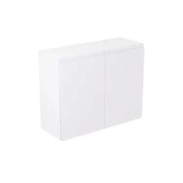 Click Here To Enlarge This Photo Of Kitchen Kit Flatpack J-Pull Matt White 900 Wall Kitchen Cabinet - FKKJ0572