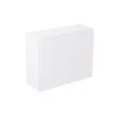 Kitchen Kit Flatpack J-Pull Matt White 900 Wall Kitchen Cabinet - FKKJ0572