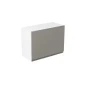 Kitchen Kit Flatpack J-Pull Matt Dust Grey 600 Single Extractor Wall Kitchen Cabinet - FKKJ0874