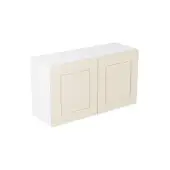 Kitchen Kit Flatpack Shaker Matt Cashmere 800 Double Extractor Wall Kitchen Cabinet - FKKH0675