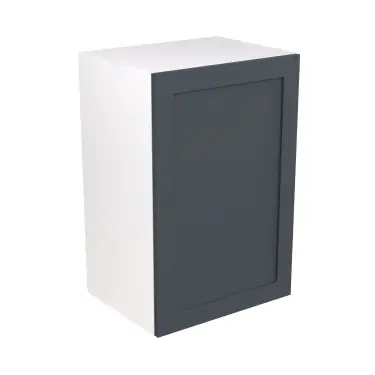 Click Here To Enlarge This Photo Of Kitchen Kit Flatpack Shaker Matt Indigo Blue 900 Boiler Housing Cabinet- FKKH1366