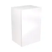 Kitchen Kit Flatpack Slab Gloss White 900 Boiler Housing Cabinet- FKKO3066