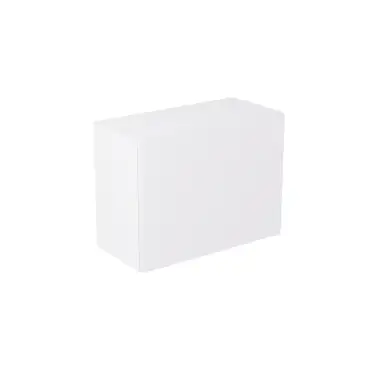Click Here To Enlarge This Photo Of Kitchen Kit Flatpack Slab Matt White 600 Single Extractor Wall Kitchen Cabinet - FKKF0574